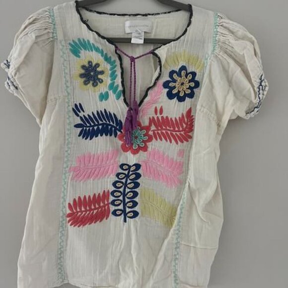 Corey Lynn Calter Tops - Corey Lynn Calter emboidered shirt